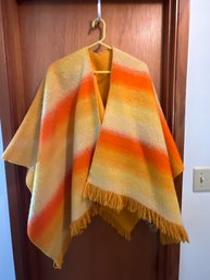 Vinatge Retro Poncho