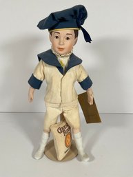 Franklin Heirloom Doll 'bakery Boy' - 10'