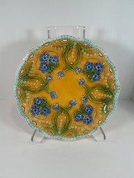 Antique Villeroy & Boch Schramberg Majolica Charger (early 1900's)