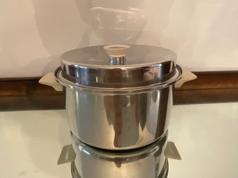 Mid Century Twin Star Stock Pot