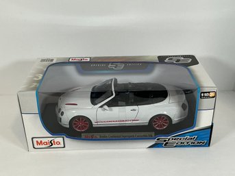 Maisto Bentley Die Cast Car- 1/18 Scale