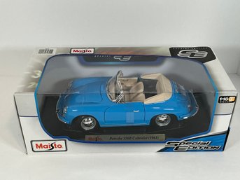 Maisto Porsche 356B Cabriolet- Die Cast Car