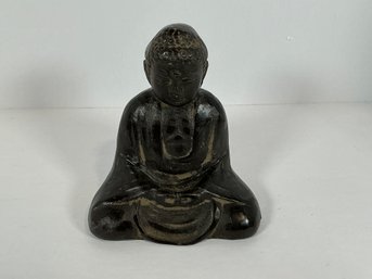 Sm Cast Iron Buddha