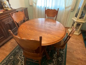 Antique Dining Table & Chairs