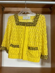 Trina Turk Retro Sweater - Size 6