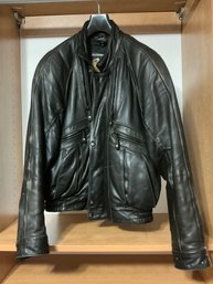 Mens Harley Davidson Leather Jacket - Size 44R