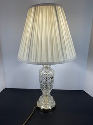 Sm Glass/Crystal Lamp