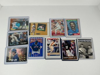 (9) Misc Baseball Cards - As Shown.