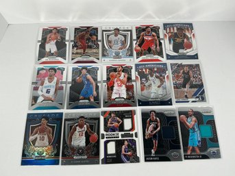 (15) Panini Baskeball -(Morant, Doncic, Thompson)