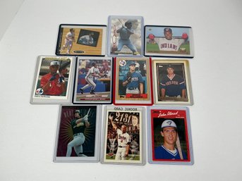 (10) Misc Baseball Cards (McGuire, Olerud Etc.)