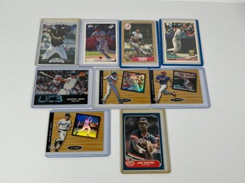 (10) Misc Baseball Cards - (Piazza, Jones Etc.)