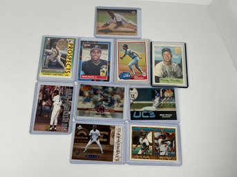 (10) Misc Baseball Cards - (Bonilla, Lofton Etc.)