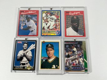 (6) Misc Baseball Cards - (Lot 52)