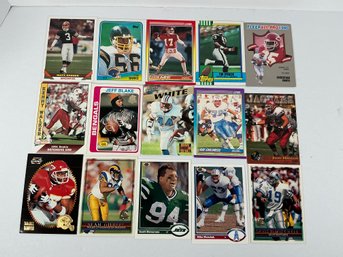 (15) Misc Football Cards - (Lot 67)