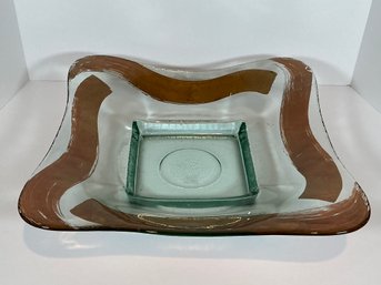 Art Glass Bowl - Square