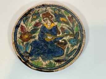 Antique Persian Iznik Qajar Ceramic Pottery ( #2)