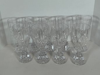 (9) Mikasa Horizon Wine Glasses - 7 1/2'