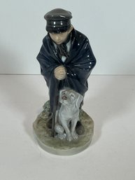 Royal Copenhagen Figurine 'Sheperd Boy With Dog'