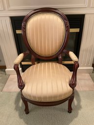 Louis XVI Style Mahogany Arm Chair