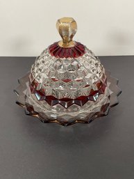 Fostoria Glass Butter Dish