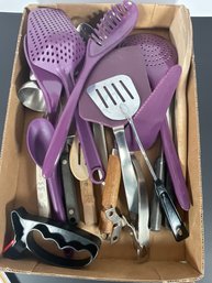 Kitchen Utensils - Box Lot