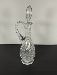 German Cut Glass Decanter -