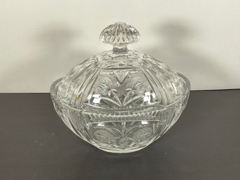 Cut Glass Candy Dish