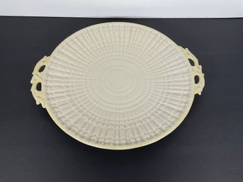 Belleek Porcelain 'Limpet' Bread Plate -