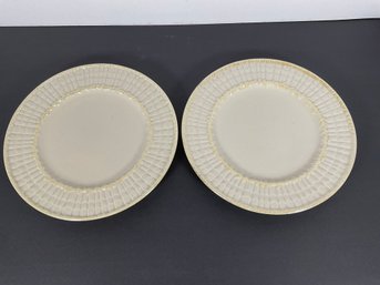 Belleek Porcelain 'Limpet Plates' 8' - (3rd Mark)