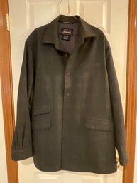 Mens Faconnable Wool Over Jacket - (XL)