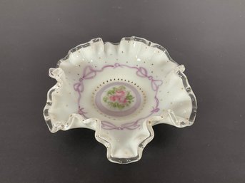 Charleton Glass Scalloped Edge Bowl -