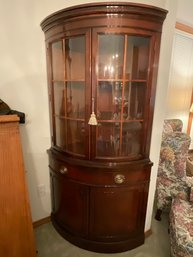 Drexel Corner Display Cabinet