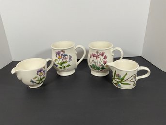 Portmeirion China 'Botanic Garden' Cream & Sugar (Sets)