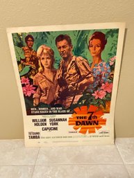 1960's Movie Poster '7th Dawn'