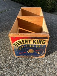 Desert King Wood Crate