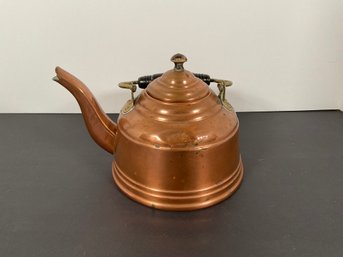 Vintage Copper Tea Pot