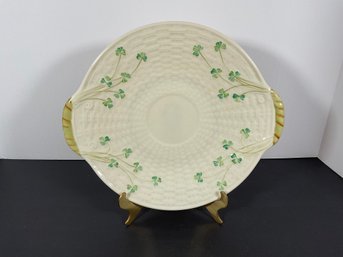 Belleek Porcelain Bread Plate - (3rd Blk Mark)