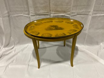 Painted Victorian Tray Table - (DM)