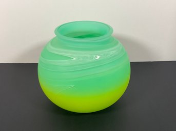 Art Glass Vase - (unknown)