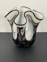 Art Glass Tulip Vase