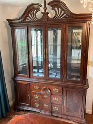 JC Penny Home Collection China Hutch - (Lighted)