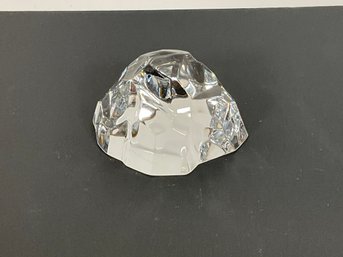 Val St Lambert Crystal Paperweight