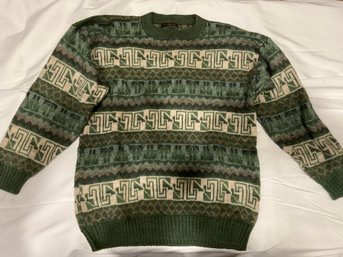 Mens Alpaca Wool Sweater (Peru)