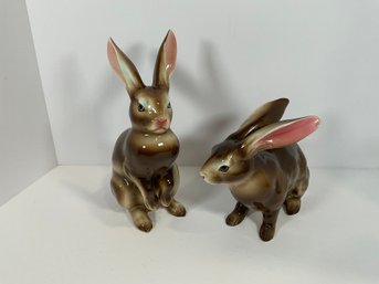 Norleans Japan Ceramic Rabbits - (DM)