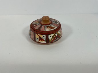 Small Peruvian Clay Trinket (DM)