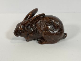 Vintage Japanese Cast Iron Rabbit - (DM)