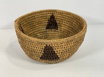 Native American  Woven Pima Basket - (DM)