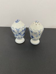 Royal Copenhagen Blue Fluted Salt & Pepper - (DM)