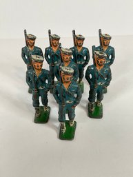 (8) Barclays Iron Toy Soldiers (WWII Era) Lot 1