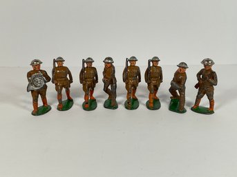 (8) WWII Manoil/Lead Toy Soldiers - Lot 2